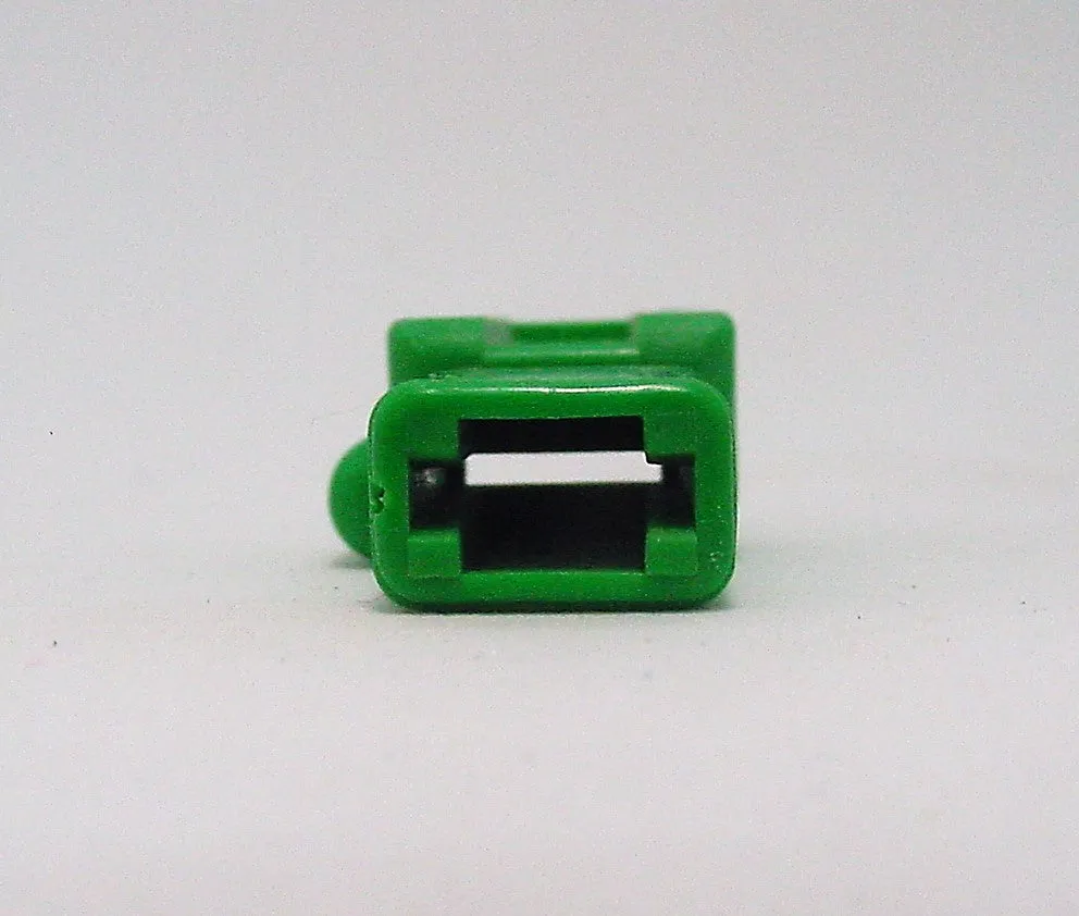 1 Way Male Wire Harness Terminal Connector Housing w/Latch Green