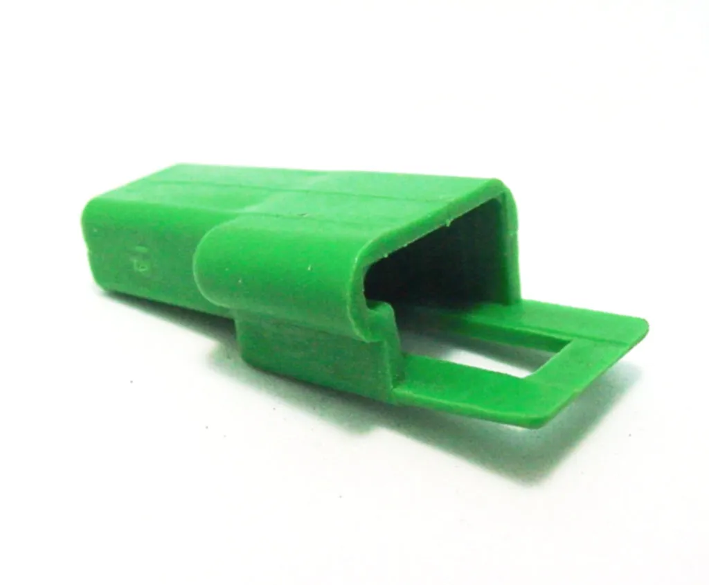 1 Way Male Wire Harness Terminal Connector Housing w/Latch Green