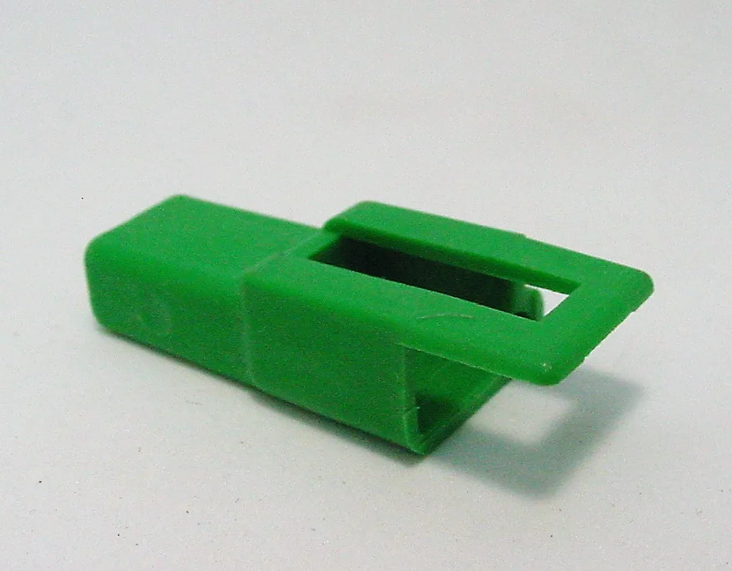 1 Way Male Wire Harness Terminal Connector Housing w/Latch Green