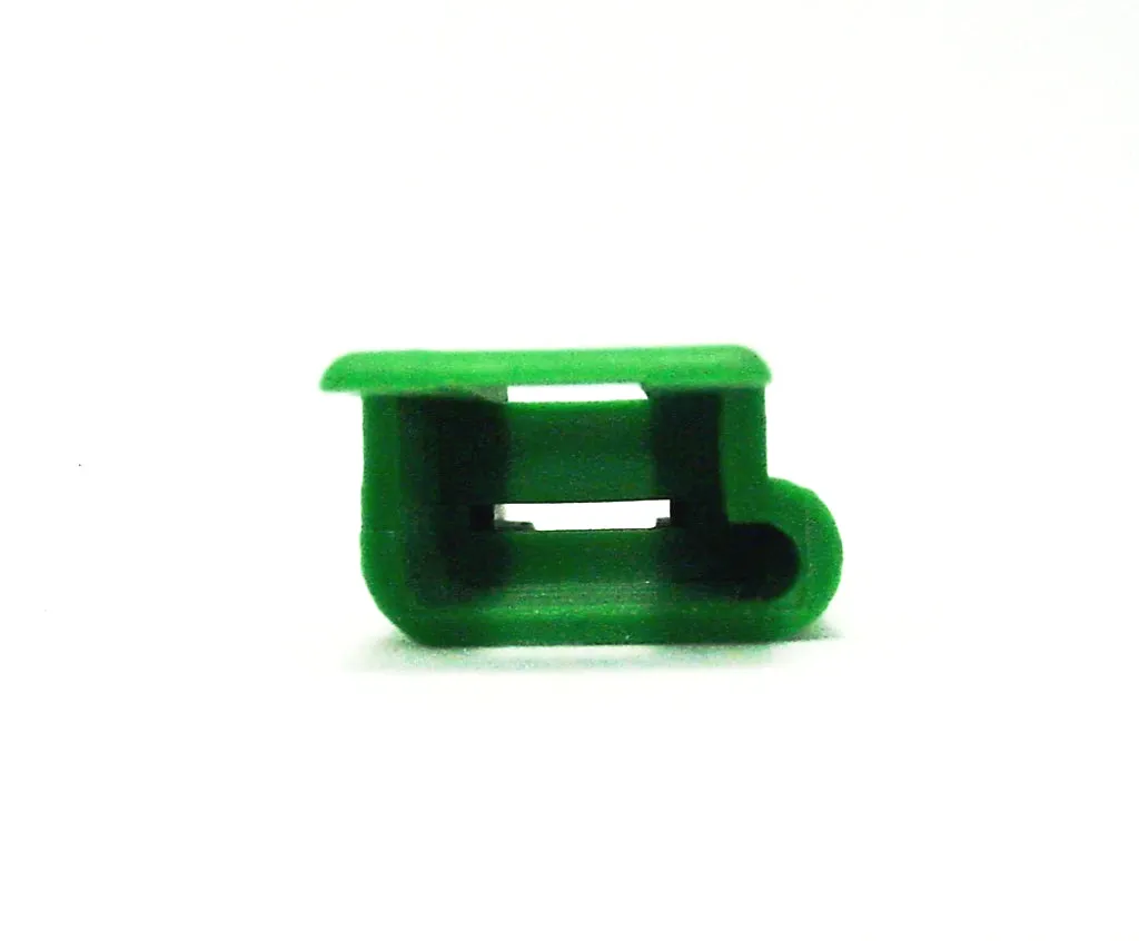 1 Way Male Wire Harness Terminal Connector Housing w/Latch Green