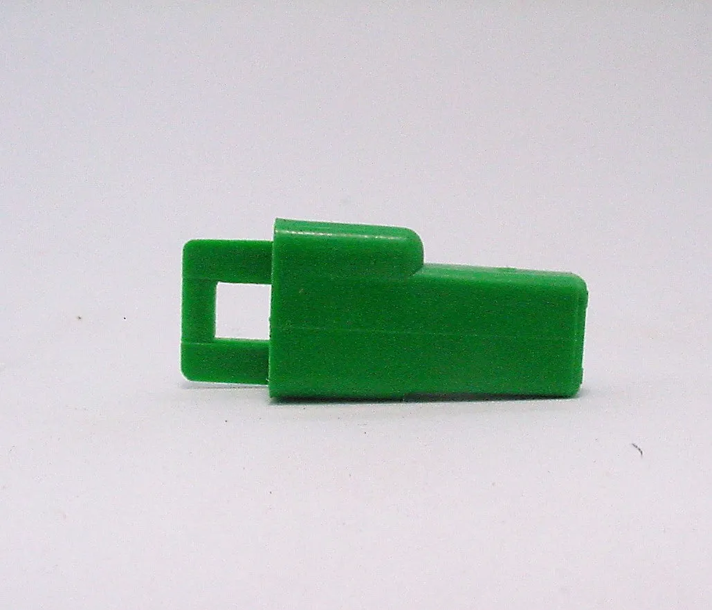 1 Way Male Wire Harness Terminal Connector Housing w/Latch Green