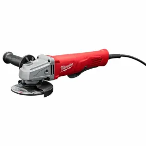 11 Amp Corded 4-1/2 In. Small Angle Grinder With Lock-on Paddle Switch