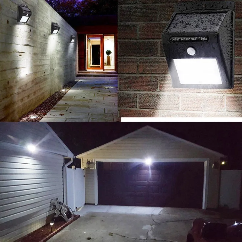 144 LED Solar Powered Yard Light