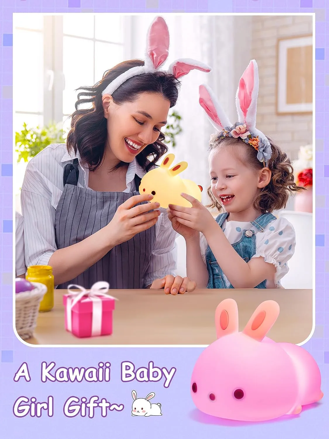 16 Colors Kawaii Night Lights for Kids