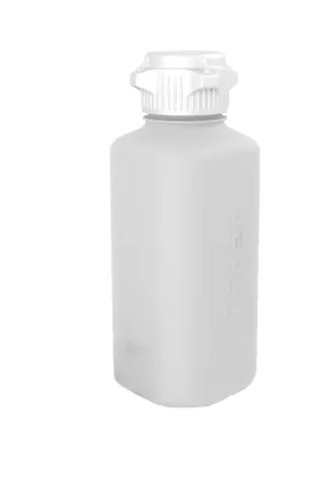 1L Heavy Duty HDPE Vacuum Bottle, VersaCap, 53B Closed