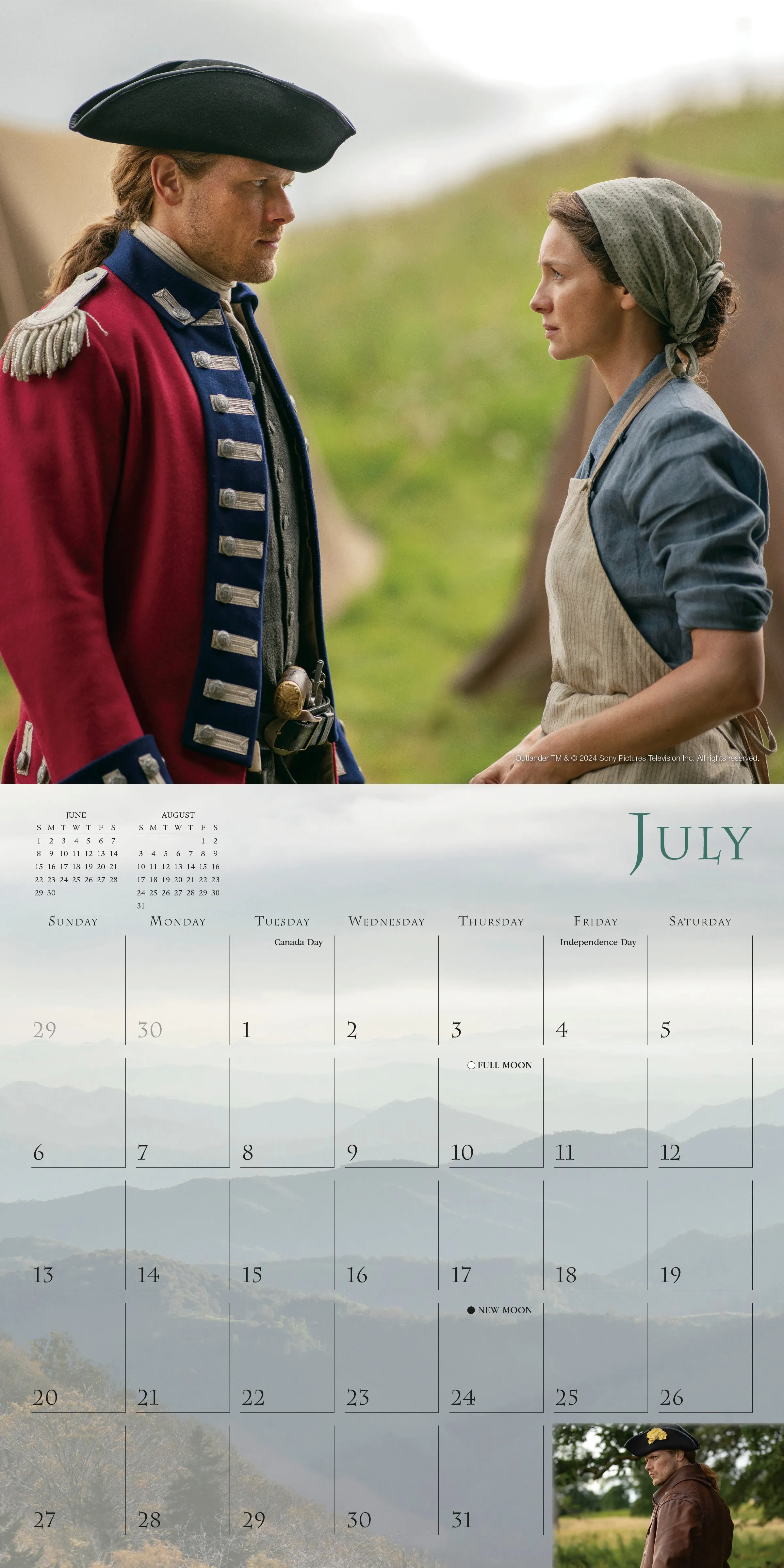 2025 Outlander Wall Calendar