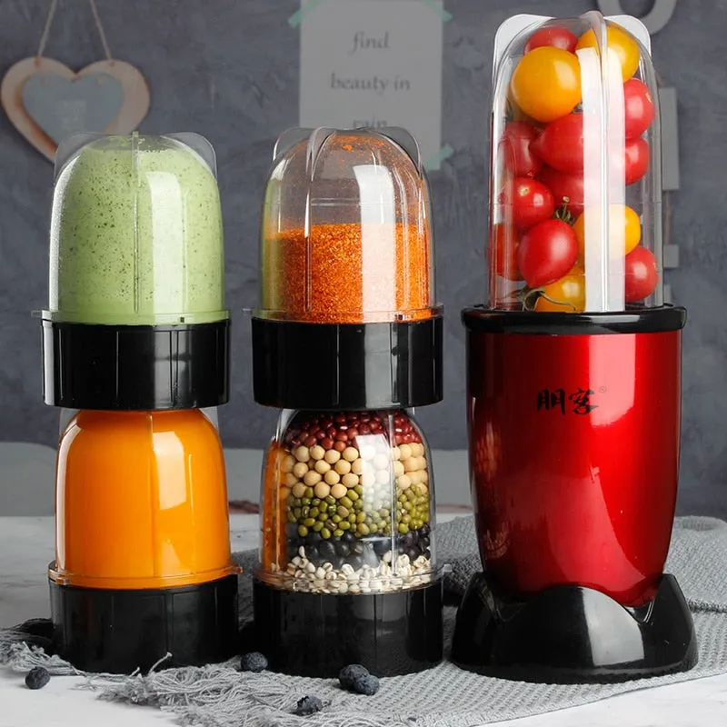 220V Multifunctional Electric Juicer Mini Household Automatic Blender Juicer Machine High Quality Mini Juicer EU/AU/UK Plug