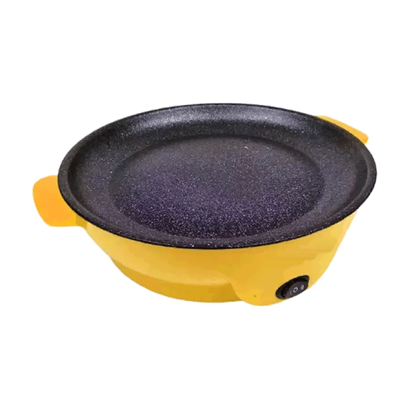 26cm  Multi-functional  Mini Electric Frying Baking Pan- MST-YS-A026-YELLOW