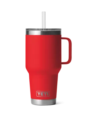 35 oz. / 1L Straw Mug w/ Straw Lid - Rescue Red