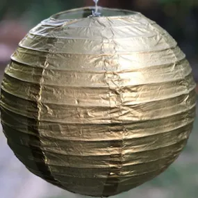 35cm Metallic Paper Lantern