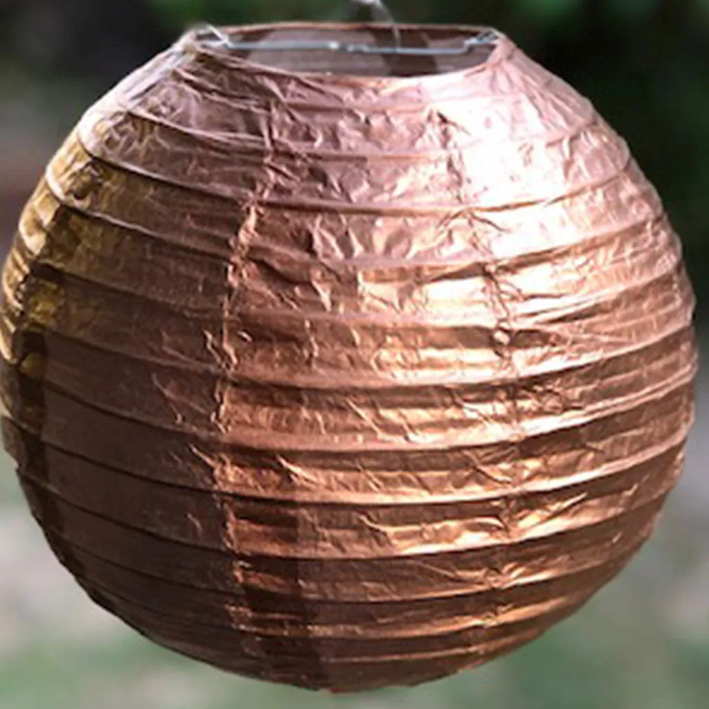 35cm Metallic Paper Lantern