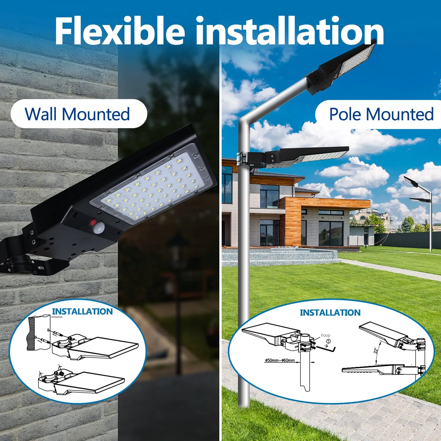 40W All-in-one Solar Street Light #1336