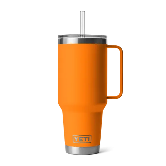 42 oz. / 1.2L Straw Mug w/ Straw Lid - King Crab Orange