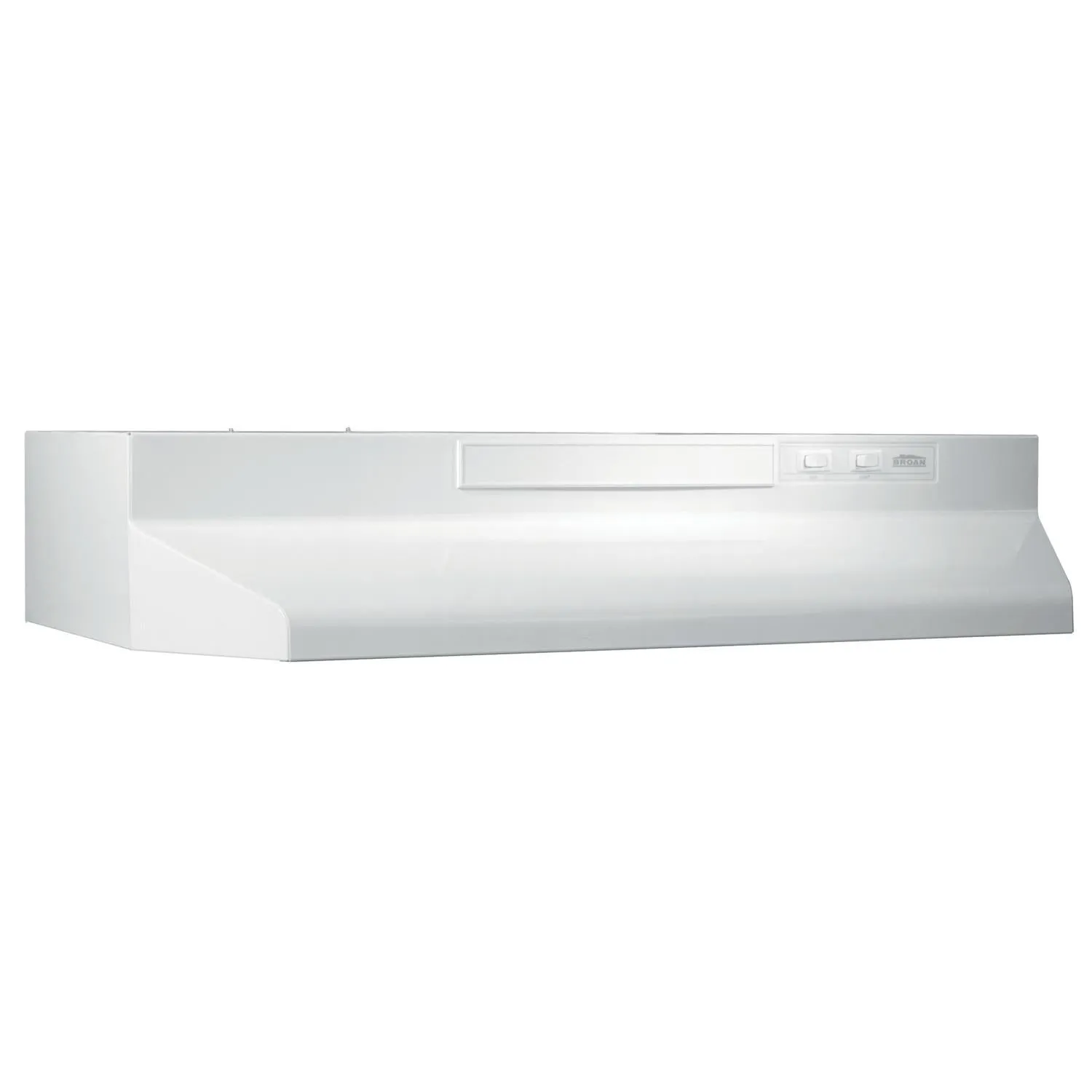 433011 Broan® 30-Inch Convertible Under-Cabinet Range Hood, 260 Max Blower CFM, White