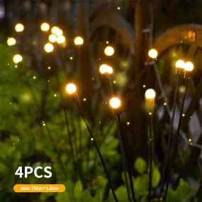 4PCS Solar LED Light Garden Decor