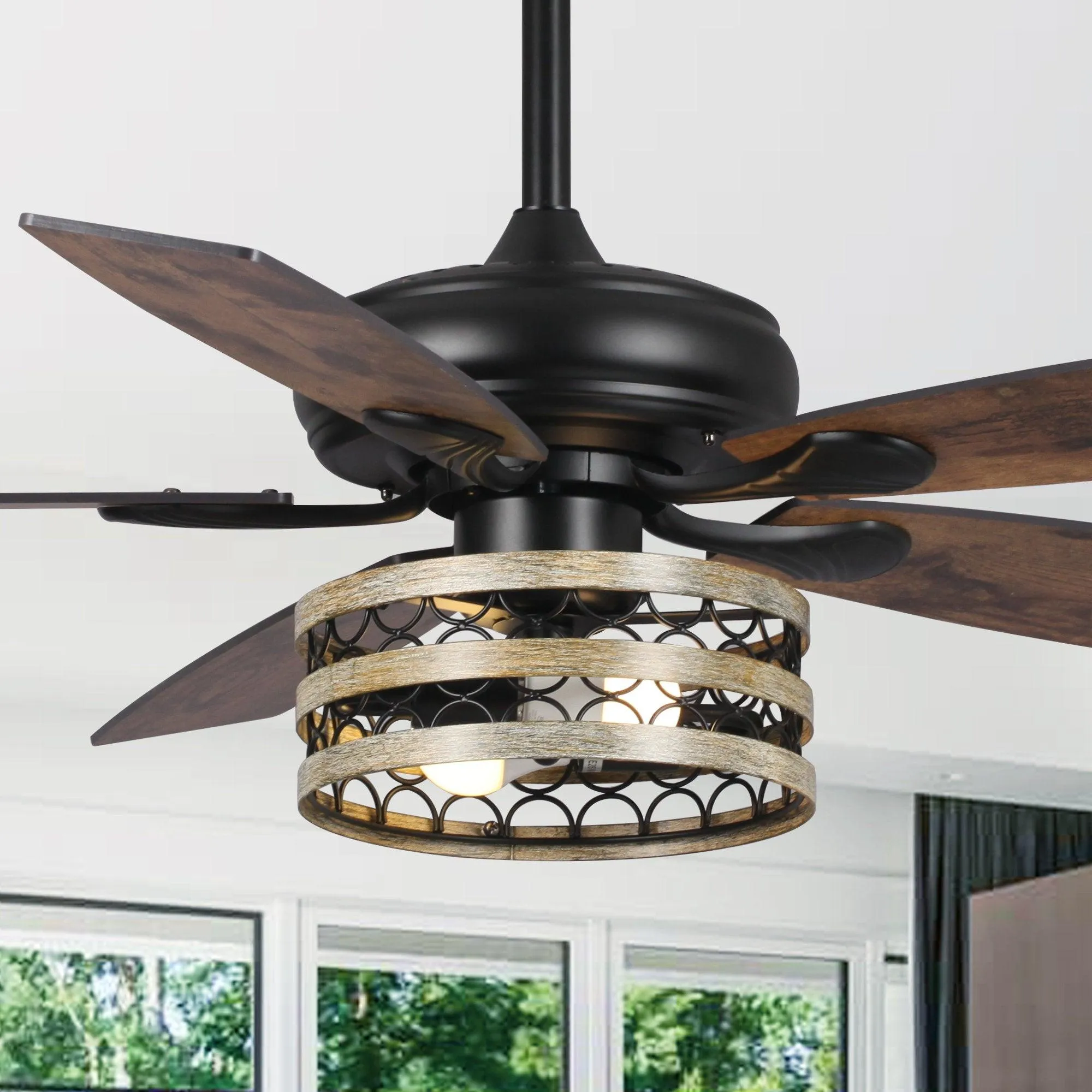 52" Alward Smart Fan with Light Kit