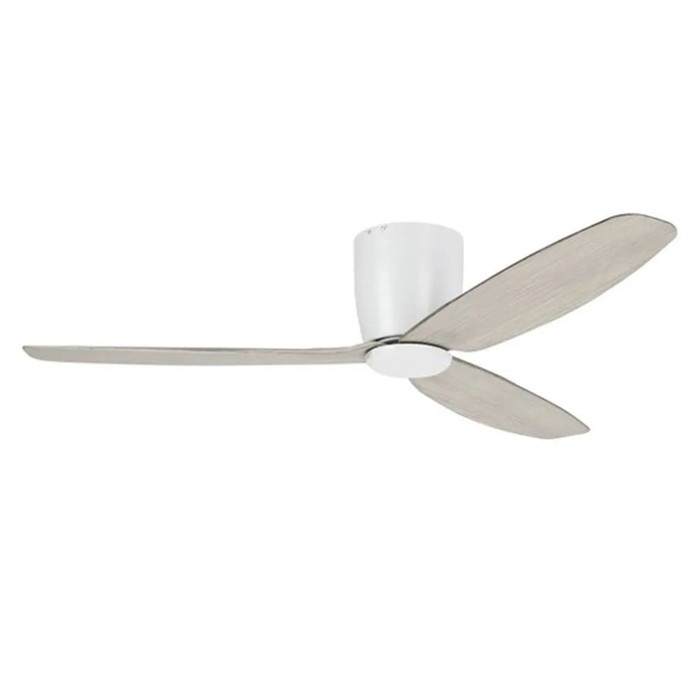 52" Seacliff DC Ceiling Fan in White, Black, Gessami Oak or Light Walnut