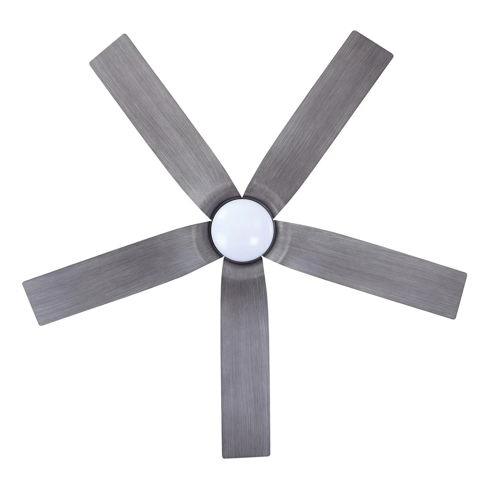 56" Genoa Farmhouse DC Motor Downrod Mount Reversible Ceiling Fan with Lighting and Remote Control