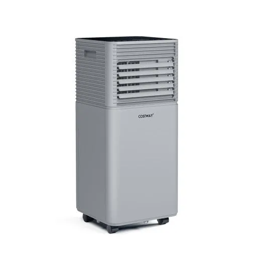 8000 BTU 3-in-1 Air Cooler with Dehumidifier and Fan Mode-Gray