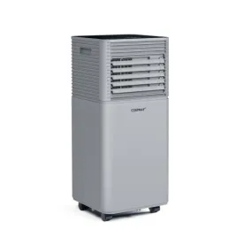 8000 BTU 3-in-1 Air Cooler with Dehumidifier and Fan Mode-Gray