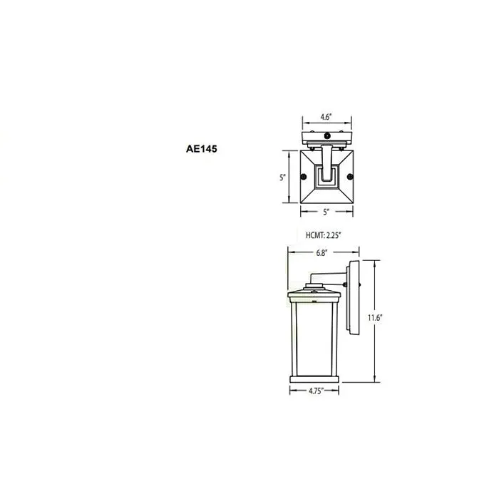 Advantage Environmental Lighting AE145 Composite Outdoor Lighting