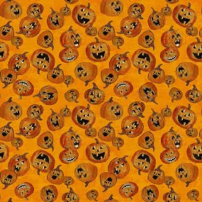 All Hallows Eve - Jack-O-Lanterns Orange