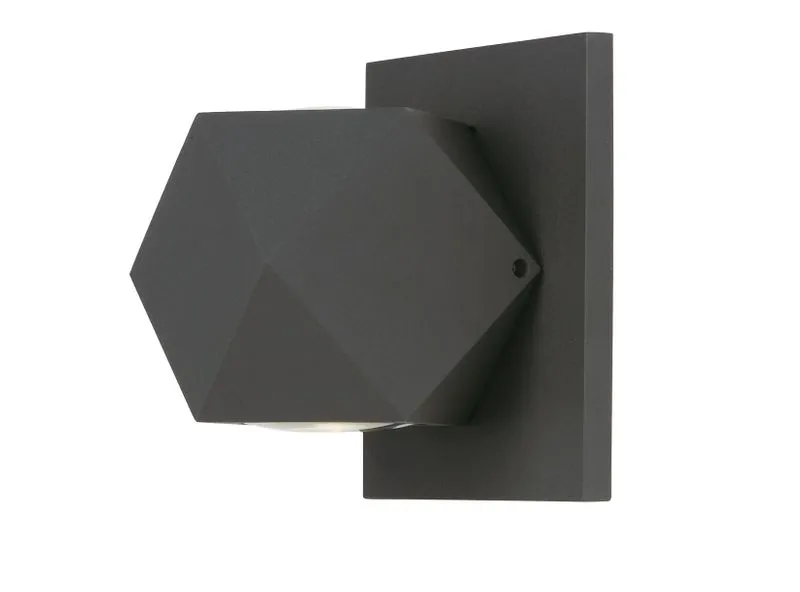 Alumilux Sconce 4.75" 2 Light Outdoor Wall Mount in Bronze