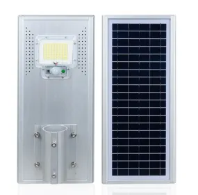 Aluminium solar LED street light with remote control 60w