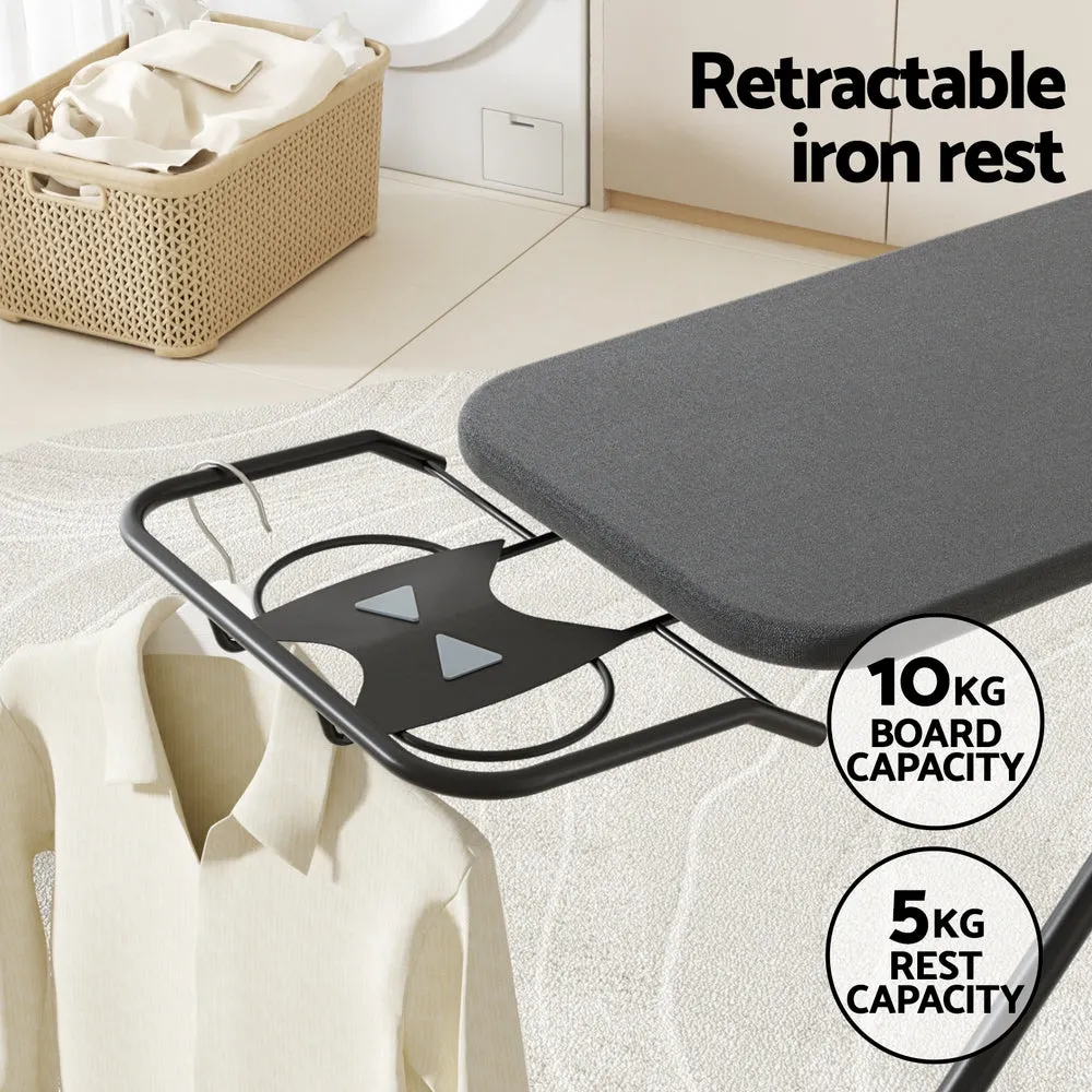 Artiss Ironing Board Foldable Iron Rest Black