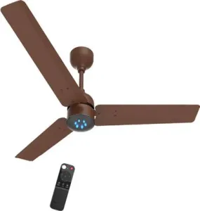 Atomberg Renesa 900 mm BLDC Motor with Remote 3 Blade Ceiling Fan Matt Brown