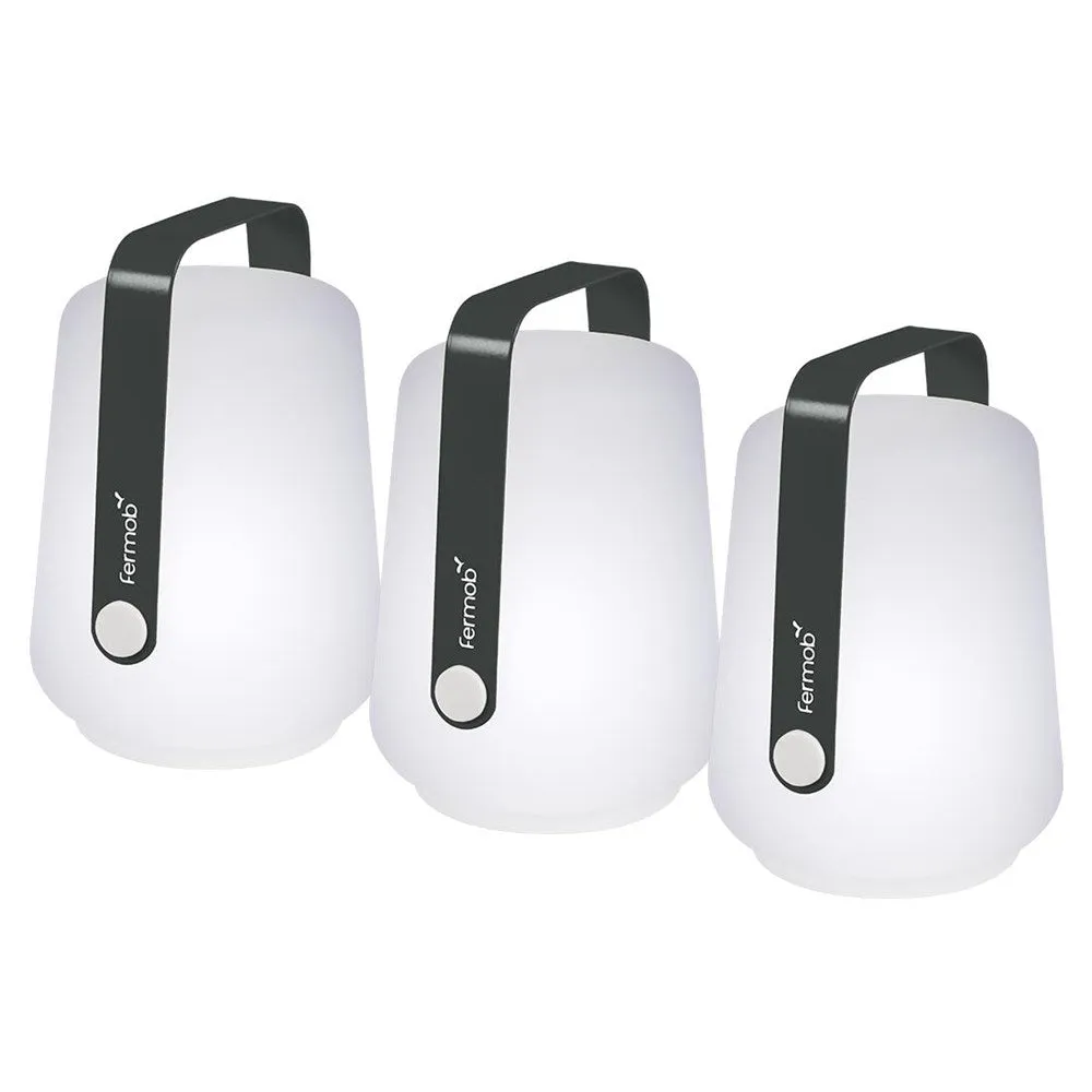 BALAD LAMP SET OF 3 H:12 CM