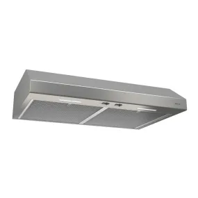 BCSEK130SS Broan 30-Inch 300 Max Blower CFM 1.5 Sones Stainless Steel Range Hood ENERGY STAR® certified