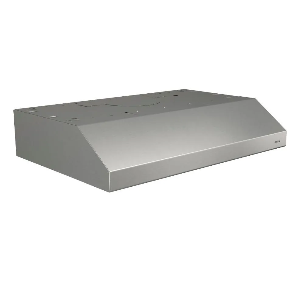 BCSEK130SS Broan 30-Inch 300 Max Blower CFM 1.5 Sones Stainless Steel Range Hood ENERGY STAR® certified