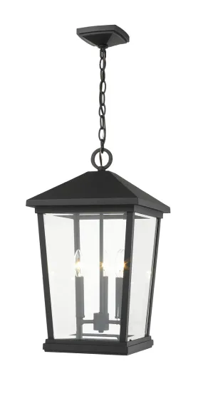 Beacon 3-Light Outdoor Chain Mount Ceiling Fixture