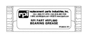 Bearing, Grease For Stryker Cast Cutter, 5/pkg. Part: RPL680