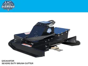 BLUE DIAMOND severe duty series 2 bush cutter for excavator