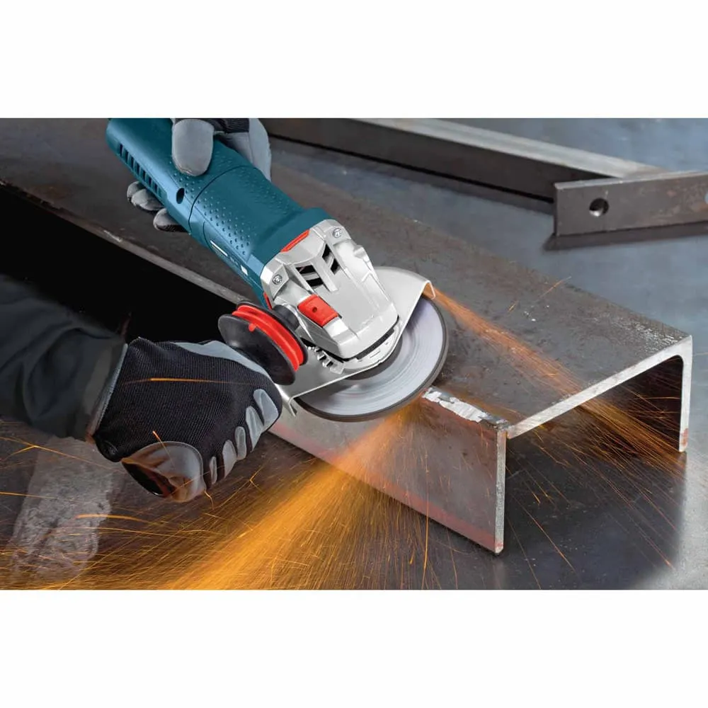 Bosch GWS13-50PD 5" High-Performance Angle Grinder, No-Lock-On Paddle Switch