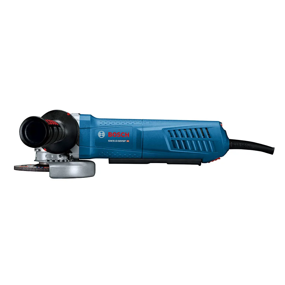 Bosch GWX13-50VSP 5" 13A X-Lock Variable Speed Angle Grinder with Paddle Switch