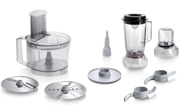 Bosch MCM3501MGB Food processor MultiTalent 3800 W Black, Brushed stainless steel