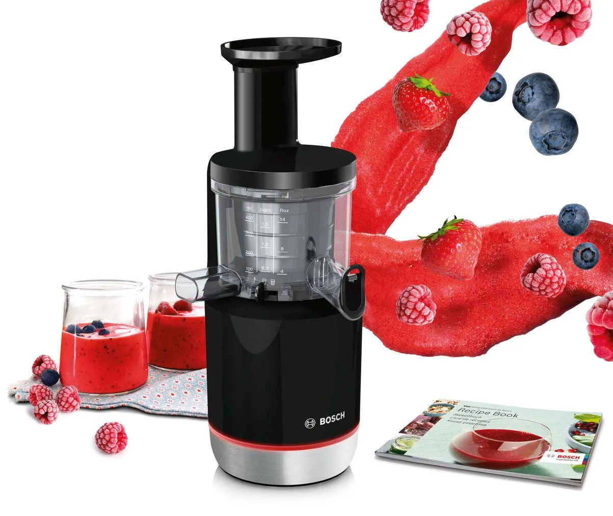 Bosch Mesm731m Slow Juicer 150 W Black