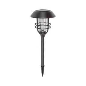 Boston Harbor 24186 Large Stake Light, Ni-MH Battery, AA Battery, 1-Lamp, LED Lamp, Metal, Plastic, and Glass Fixture