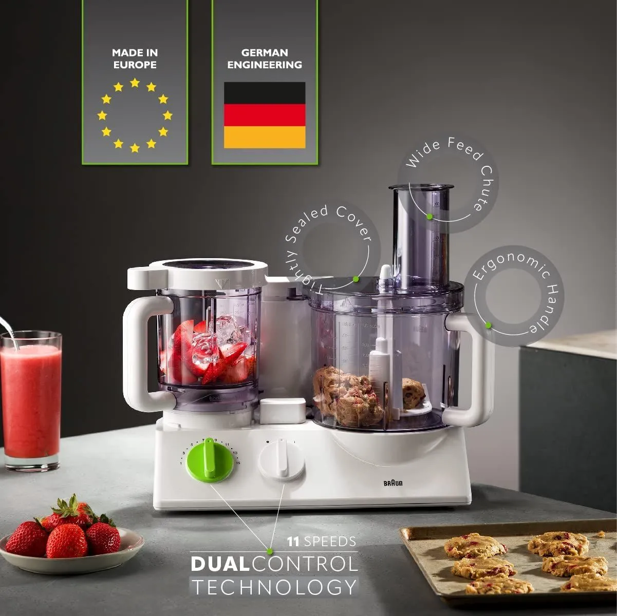 Braun Food Processor Blender and citrus juicer