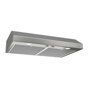 Broan BCSD136SS Glacier 36-Inch 300 Max Blower CFM 5 Sones Stainless Steel Range Hood