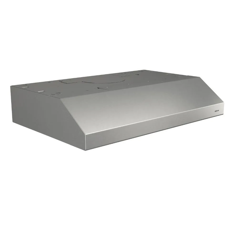 Broan Nutone BCSD142SS BCSD1 SERIES Glacier 42" 300 Max Blower CFM Under-Cabinet 5 Sones Stainless Steel Range Hood