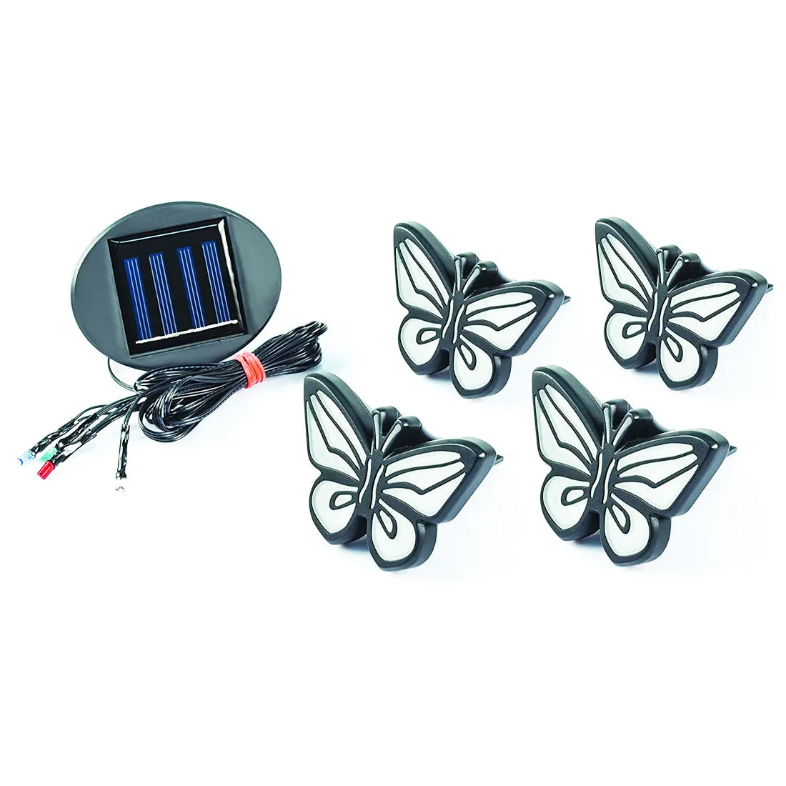 Butterfly Lights - All Weather Solar Butterfly Light - 4 Piece Set