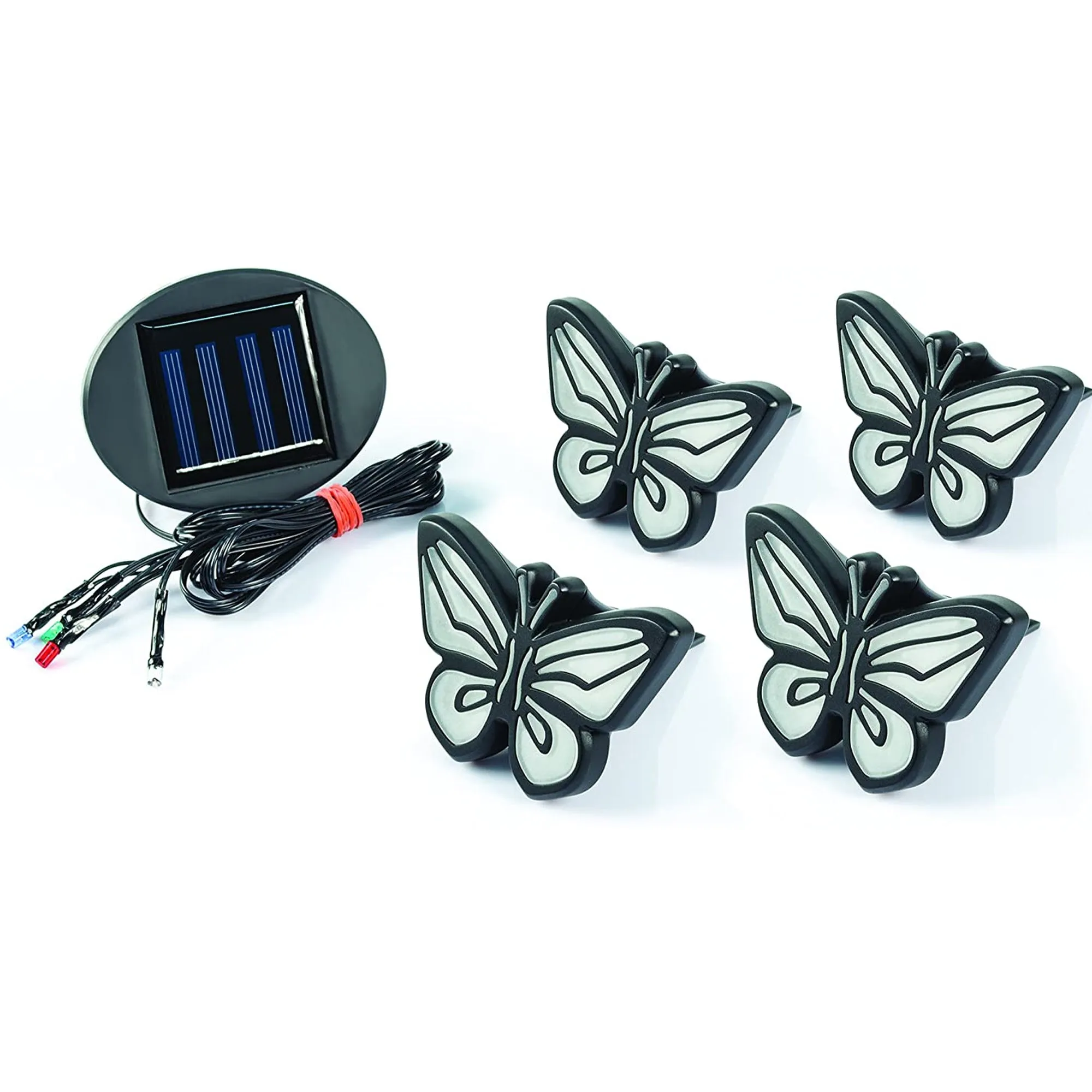 Butterfly Lights - All Weather Solar Butterfly Light - 4 Piece Set