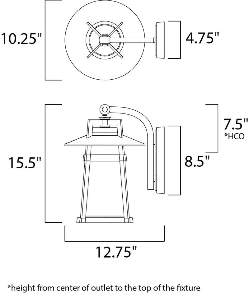 Calistoga Outdoor Wall Sconce