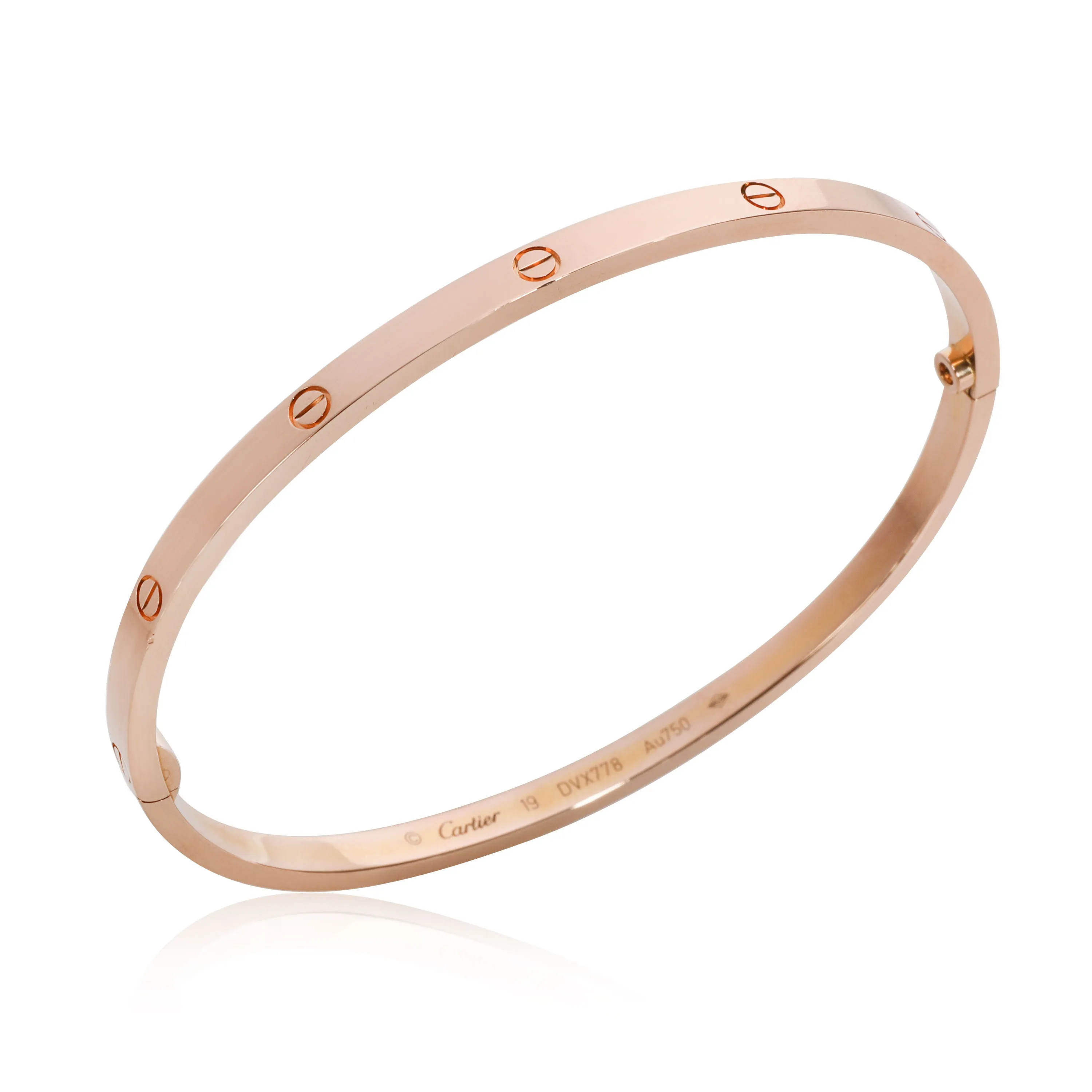 Cartier Love Bracelet in 18K Pink Gold SM