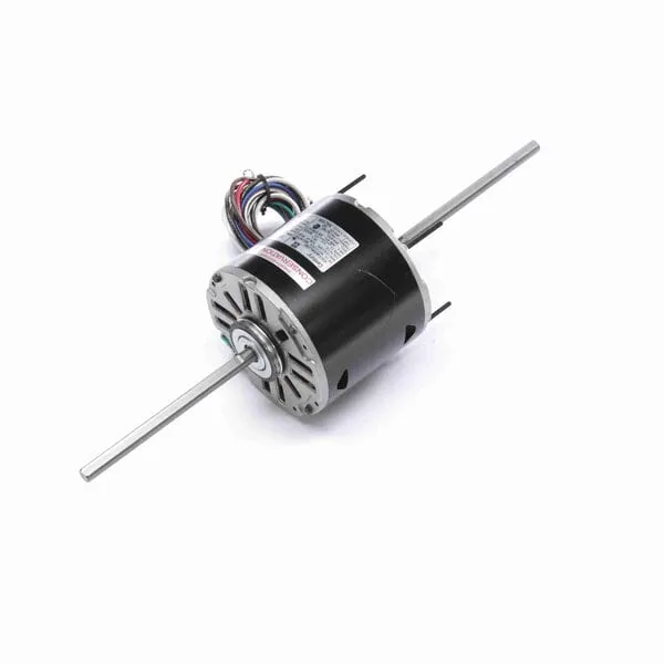 Century Coil / Room Air Conditioner Motor, 1075 RPM, 1/3 HP, 115 V, 48 Frame, Semi Enclosed