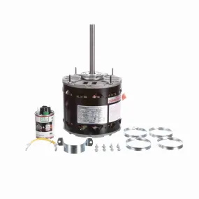 Century Direct Drive Motor, 1075 RPM, 1/2-1/6 HP, 208-230 V, 48 Frame, Open Air Over